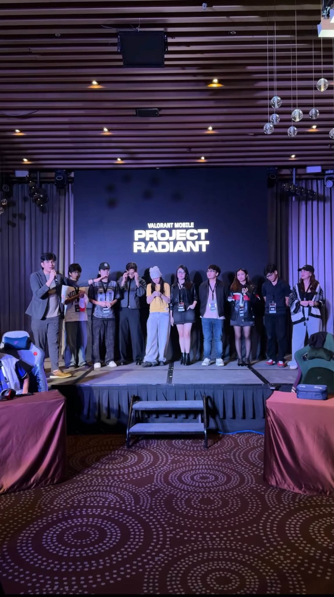 Project Radiant, the first Valorant Mobile LAN tournament in the Philippines hosted by Tyrant
